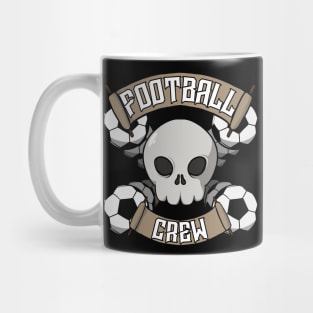 Soccer crew Jolly Roger pirate flag Mug